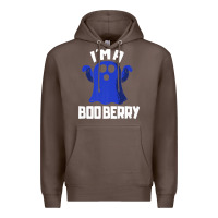 Coffee Boo Berry Halloween Funny Blueberry for Berries Fans Premium Premium Hoodie - lanVoArt