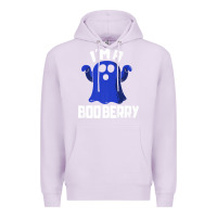 Lilac Boo Berry Halloween Funny Blueberry for Berries Fans Premium Premium Hoodie - lanVoArt