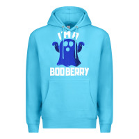 Ocean Blue Boo Berry Halloween Funny Blueberry for Berries Fans Premium Premium Hoodie - lanVoArt
