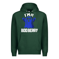 Sports Green Boo Berry Halloween Funny Blueberry for Berries Fans Premium Premium Hoodie - lanVoArt