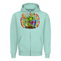 Merry Rexmas Zipper Hoodie | Teevron