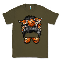 Army Green basketball mom Classic Tee - RacoonDesign