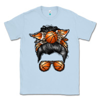 Dusty Blue basketball mom Classic Tee - RacoonDesign