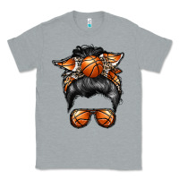 Heather Grey basketball mom Classic Tee - RacoonDesign