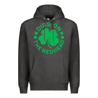 Charcoal Heather dibs on the redhead  st patricks day Premium Hoodie - lanVoArt