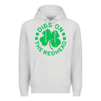 Dove Grey dibs on the redhead  st patricks day Premium Hoodie - lanVoArt