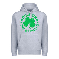Heather Grey dibs on the redhead  st patricks day Premium Hoodie - lanVoArt