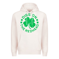 Pale Pink dibs on the redhead  st patricks day Premium Hoodie - lanVoArt