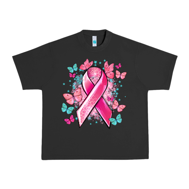 Breast Cancer Ribbon Cancer Awareness Urban Heavy Tee by HowdyJamesFarm | Teevron