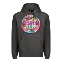 Charcoal Heather teacher life earrings Premium Hoodie - BundleAndBundleShop