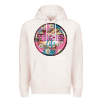 Pale Pink teacher life earrings Premium Hoodie - BundleAndBundleShop
