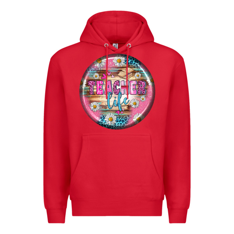 Teacher Life Earrings Premium Hoodie by BundleAndBundleShop | Teevron