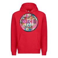 Red teacher life earrings Premium Hoodie - BundleAndBundleShop