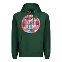 Sports Green teacher life earrings Premium Hoodie - BundleAndBundleShop