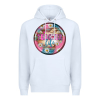 White teacher life earrings Premium Hoodie - BundleAndBundleShop