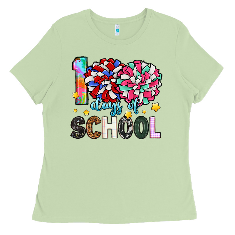 100 Days Of School Ladies Tee by Artiststas | Teevron