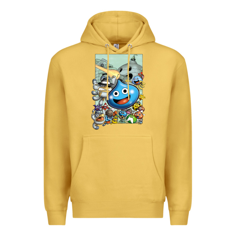 Dragon Quest Slime Print Premium Hoodie by lanVoArt | Teevron