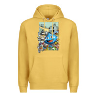 Antique Gold dragon quest slime print Premium Hoodie - lanVoArt