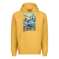 Mustard dragon quest slime print Premium Hoodie - lanVoArt
