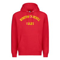 Red Trending Winston Churchill Rules Premium Hoodie - lanVoArt