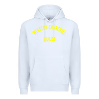 White Trending Winston Churchill Rules Premium Hoodie - lanVoArt