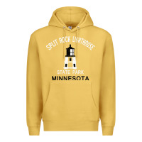 Antique Gold Trending Split Rock Lighthouse Minnesota State Park Premium Hoodie - lanVoArt