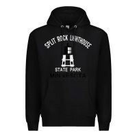 Black Trending Split Rock Lighthouse Minnesota State Park Premium Hoodie - lanVoArt
