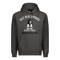 Charcoal Heather Trending Split Rock Lighthouse Minnesota State Park Premium Hoodie - lanVoArt