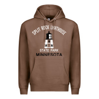 Chestnut Trending Split Rock Lighthouse Minnesota State Park Premium Hoodie - lanVoArt