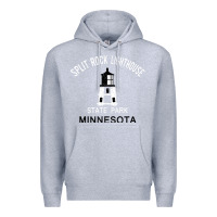 Heather Grey Trending Split Rock Lighthouse Minnesota State Park Premium Hoodie - lanVoArt