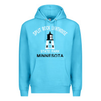 Ocean Blue Trending Split Rock Lighthouse Minnesota State Park Premium Hoodie - lanVoArt