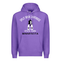 Purple Trending Split Rock Lighthouse Minnesota State Park Premium Hoodie - lanVoArt