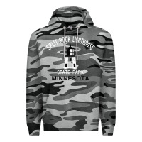 Slate Camo Trending Split Rock Lighthouse Minnesota State Park Premium Hoodie - lanVoArt