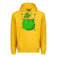Lemon ireland leprechaun hat pot of gold irish st patricks day Premium Hoodie - lanVoArt