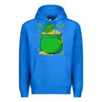 True Royal ireland leprechaun hat pot of gold irish st patricks day Premium Hoodie - lanVoArt