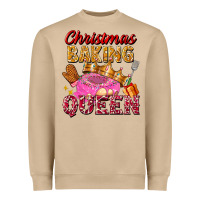 Mushroom christmas baking queen Heavyweight Sweatshirt - FaDigitalArtStudio