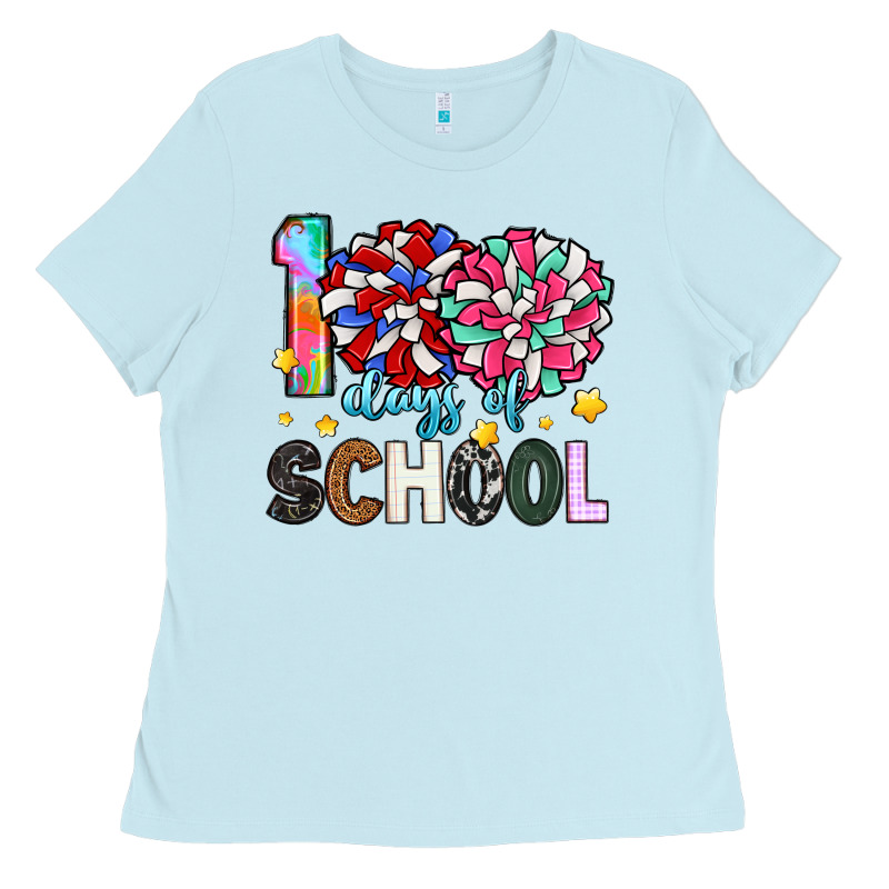 100 Days Of School Ladies Tee by Artiststas | Teevron