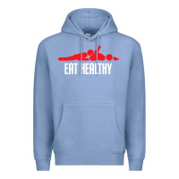 Colony Blue funny eat healthy sexy tee mens rude valentine day gifts Premium Hoodie - lanVoArt