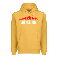 Mustard funny eat healthy sexy tee mens rude valentine day gifts Premium Hoodie - lanVoArt