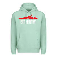 Seafoam funny eat healthy sexy tee mens rude valentine day gifts Premium Hoodie - lanVoArt