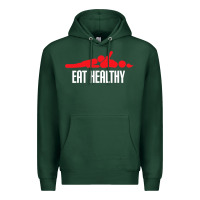 Funny Eat Healthy Sexy Tee Mens Rude Valentine Day Gifts Premium Hoodie | Teevron