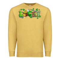 Antique Gold lucky nurse Premium Sweatshirt - Artiststas