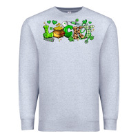 Heather Grey lucky nurse Premium Sweatshirt - Artiststas