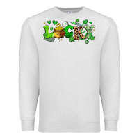 Oatmeal Heather lucky nurse Premium Sweatshirt - Artiststas
