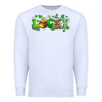 White lucky nurse Premium Sweatshirt - Artiststas