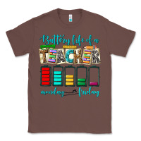 Chestnut battery life of a teacher monday friday Classic Tee - NancyCooperArtShop