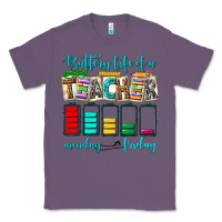 Lavender battery life of a teacher monday friday Classic Tee - NancyCooperArtShop