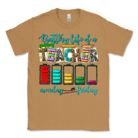 Toasted Coconut battery life of a teacher monday friday Classic Tee - NancyCooperArtShop