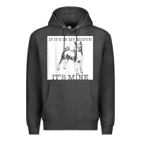 Charcoal Heather basenji funny dog lover gift t shirt Premium Hoodie - lanVoArt