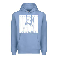 Colony Blue basenji funny dog lover gift t shirt Premium Hoodie - lanVoArt